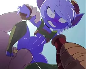 League of legends ანიმაცია (ესპანური ვერსია seqsi skolashi